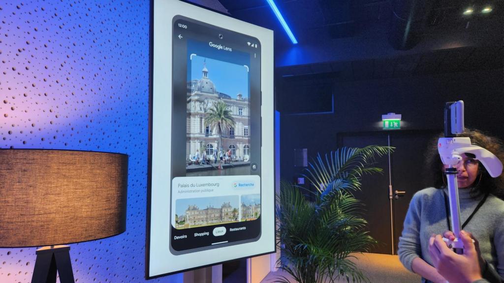 Google busca en tu pantalla