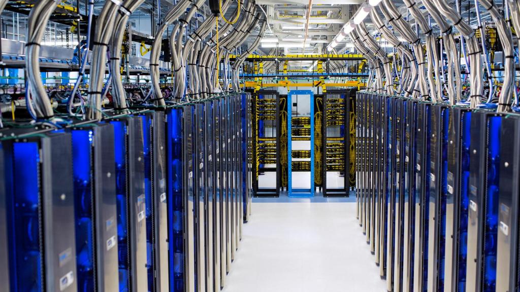 Centro de datos que aloja servicios en la nube de Microsoft