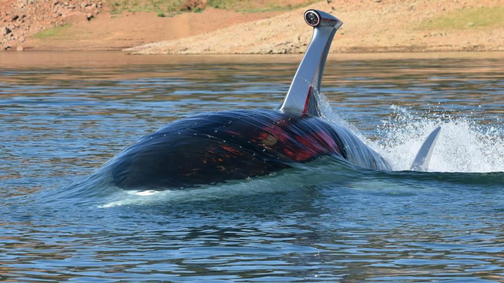 El Jet Shark sumergido bajo el agua