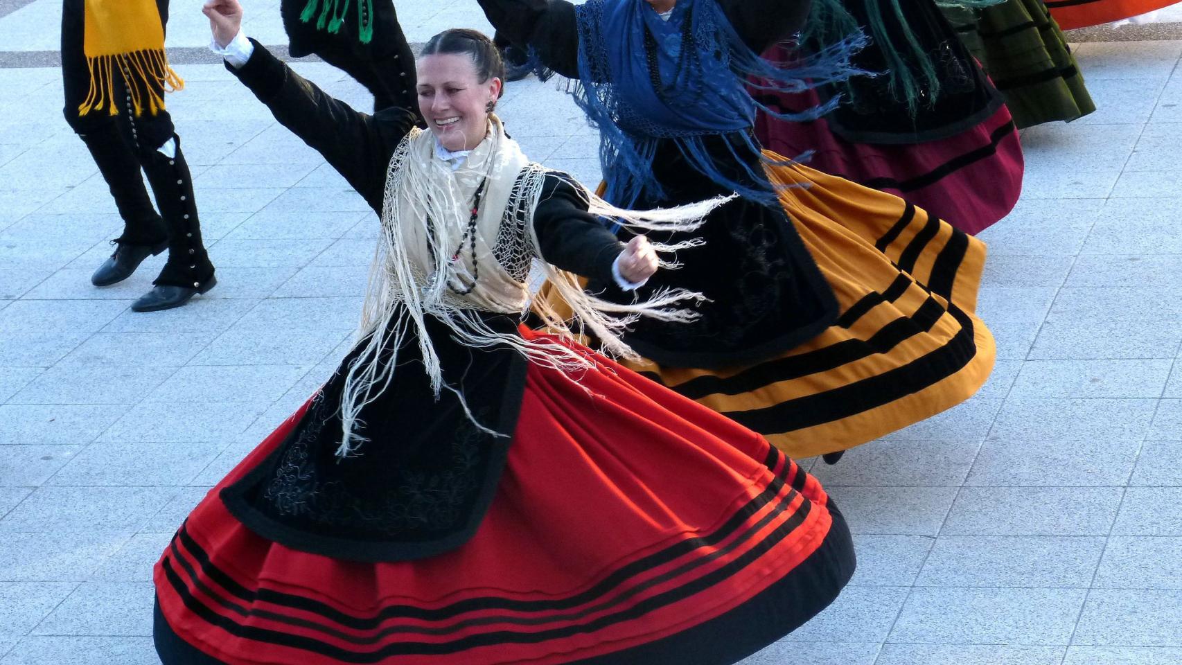Celebración del Día da Muiñeira en Vigo.
