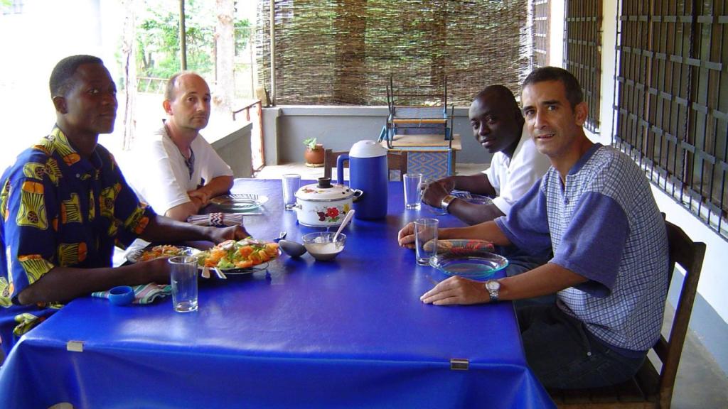 Juan María Medina Gozalo en una comida