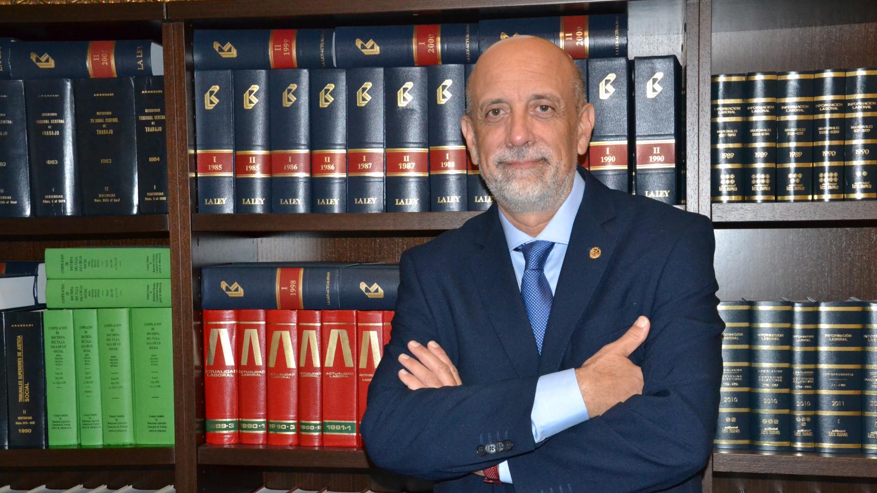 Eduardo Ruiz Vegas, presidente del colegio de Graduados Sociales de Málaga y Melilla.