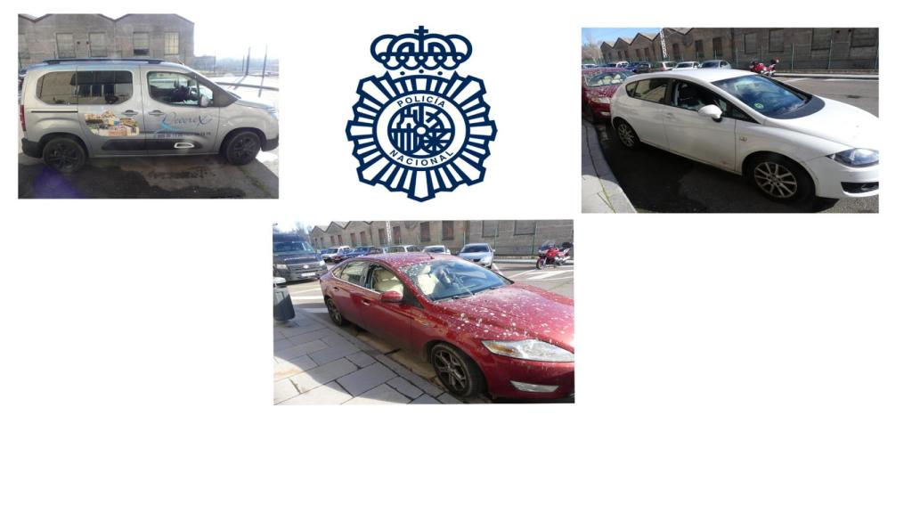 Coches robados por el ladrón