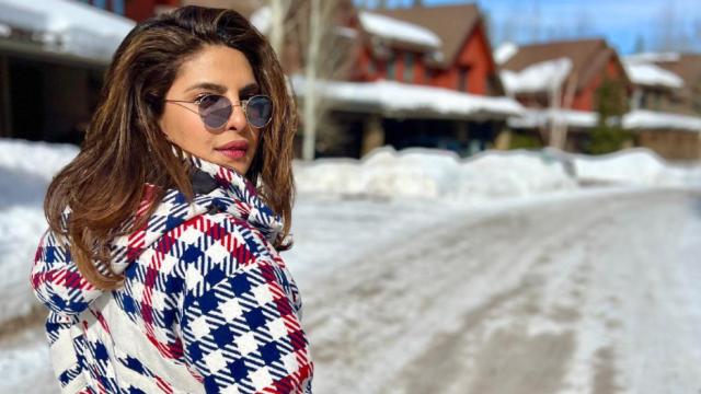 Priyanka Chopra, en una imagen compartida en Instagram.