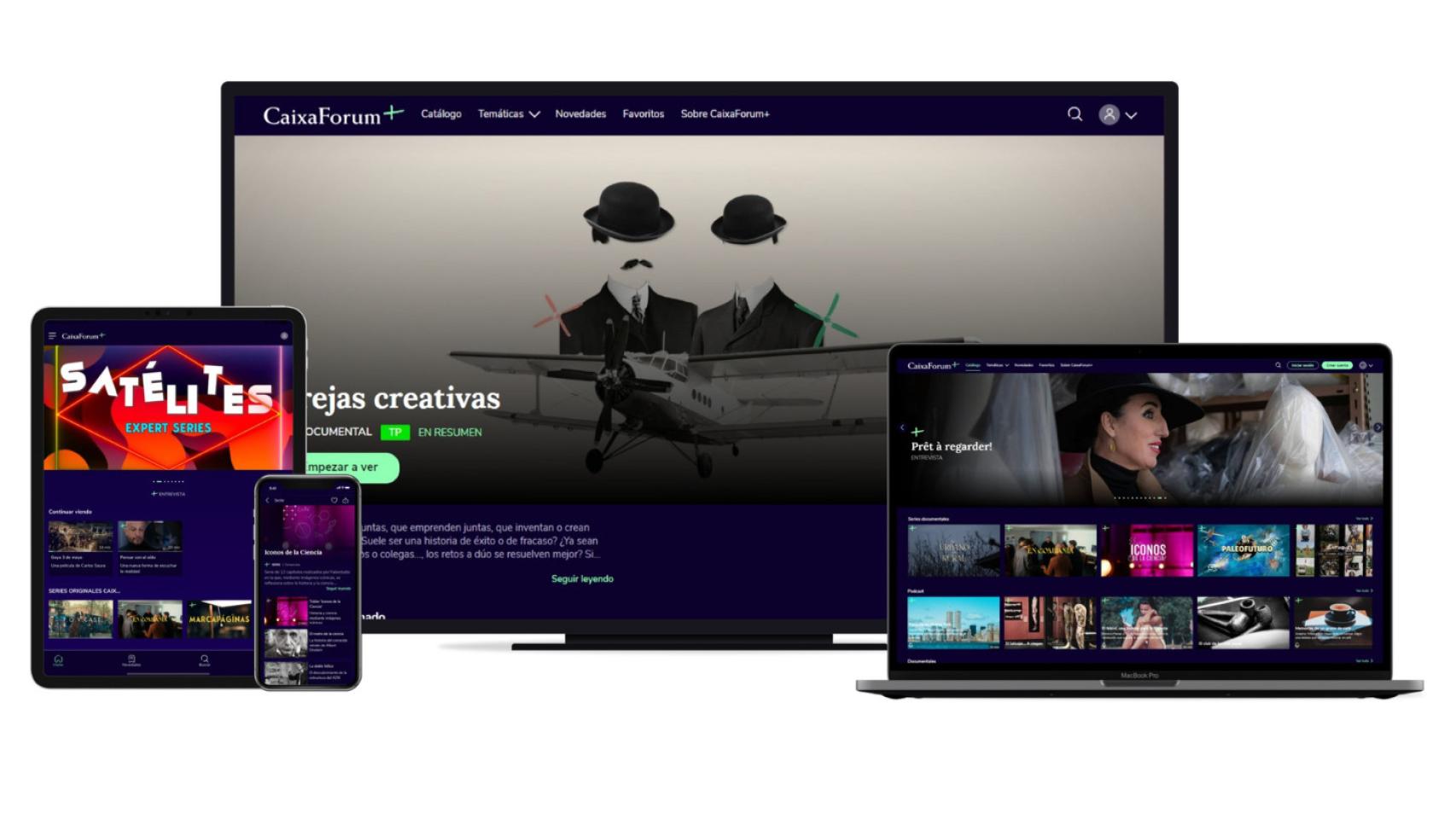 CaixaForum+, un lugar para ver y aprender desde el sofá de casa