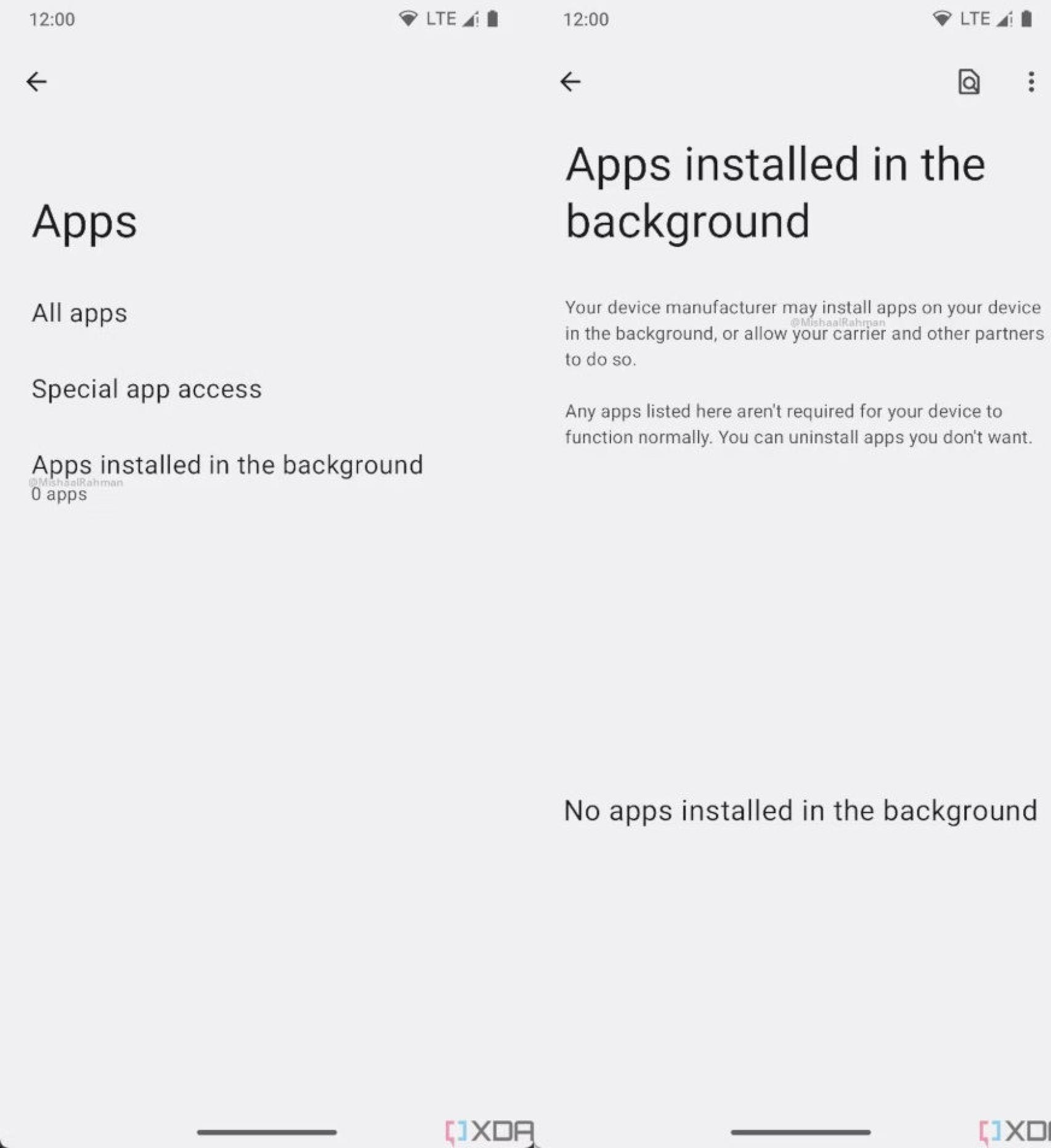El nuevo menú contra el bloatware de Android