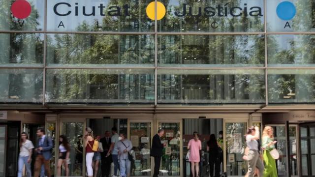 Accesos a la Ciudad de la Justicia de Valencia.