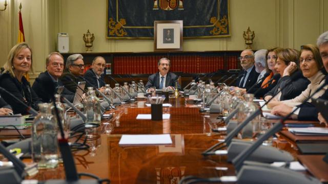 Reunión del Pleno del CGPJ, en una imagen de archivo./