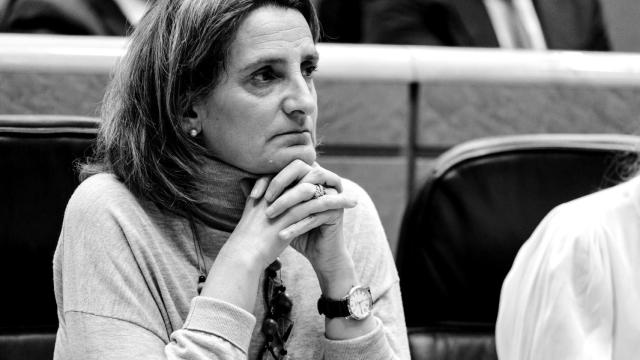 La vicepresidenta tercera, Teresa Ribera.