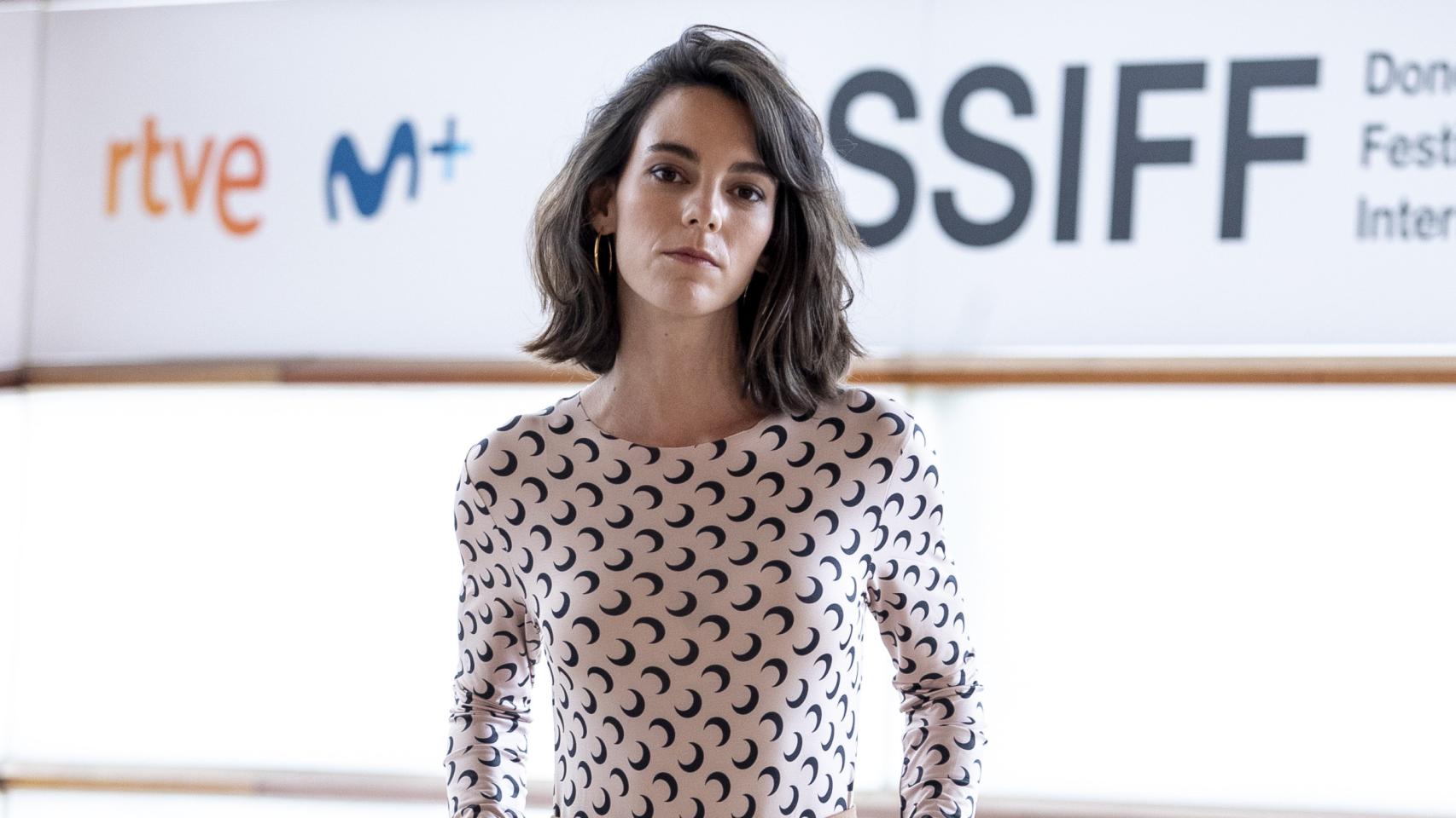 La actriz Vicky Luengo en el Festival de Cine de San Sebastián