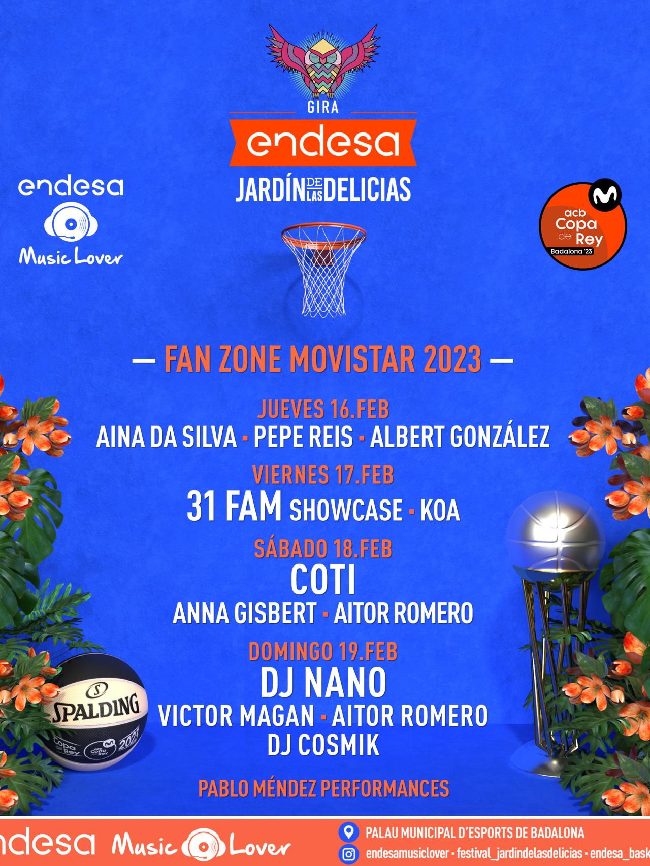 Conciertos de la Copa del Rey.