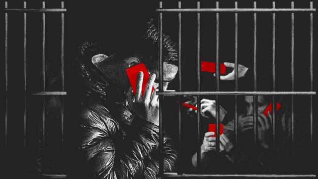 Una de las celdas de la prisión de Botafuegos, en Algeciras (Cádiz).