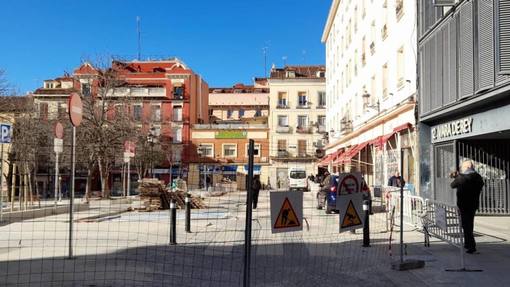 La plaza del General Vara del Rey, el pasado lunes.