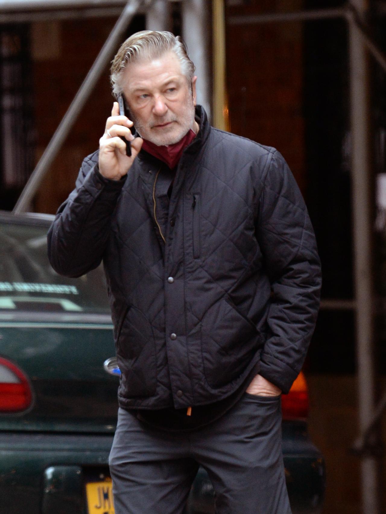 El actor por las calles de Nueva York.