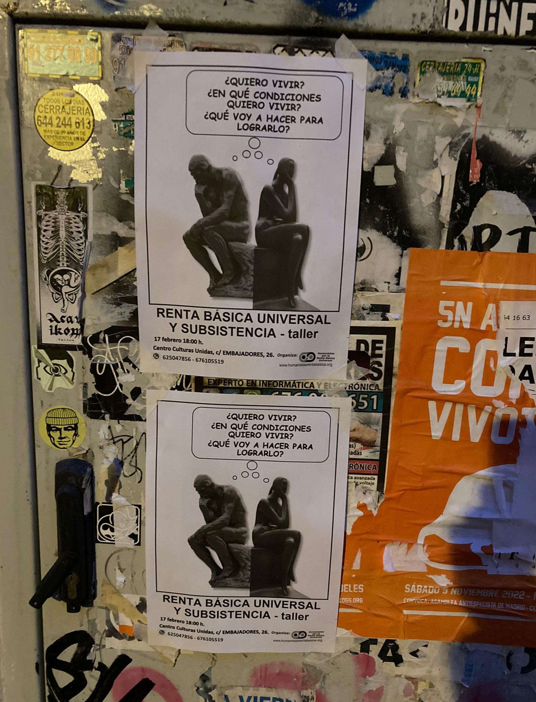 Papeles de la organización.