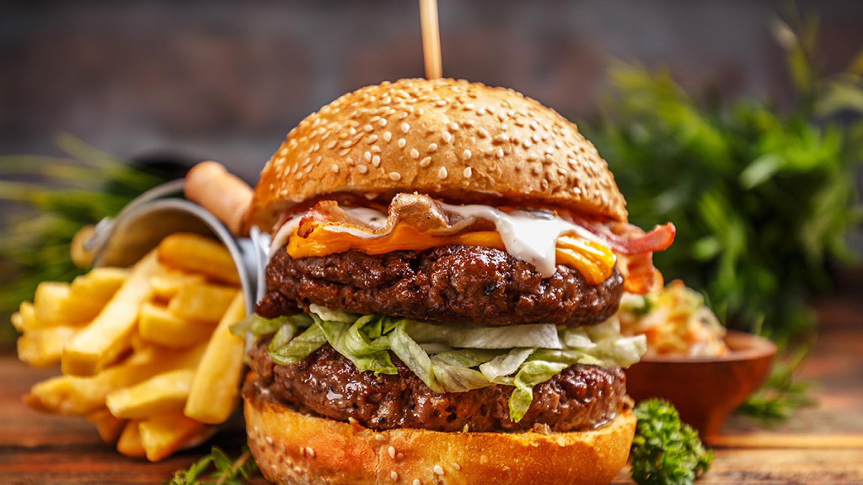 Una de las 'burgers' del III Campeonato de Hamburguesas de España.