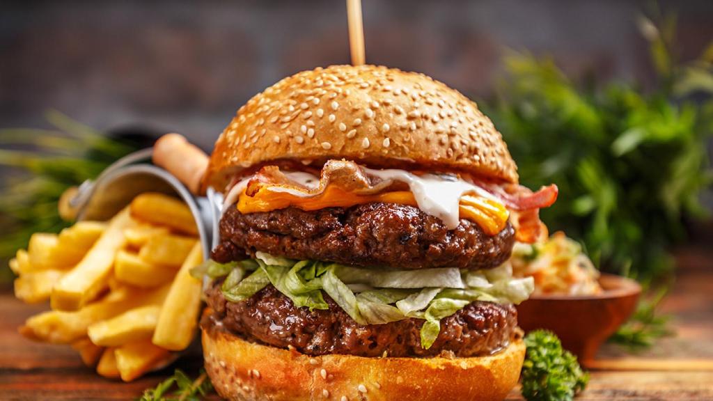 Una de las 'burgers' del III Campeonato de Hamburguesas de España.