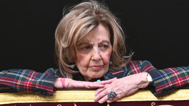 La presentadora María Teresa Campos en una imagen tomada en abril de 2022, en Málaga.