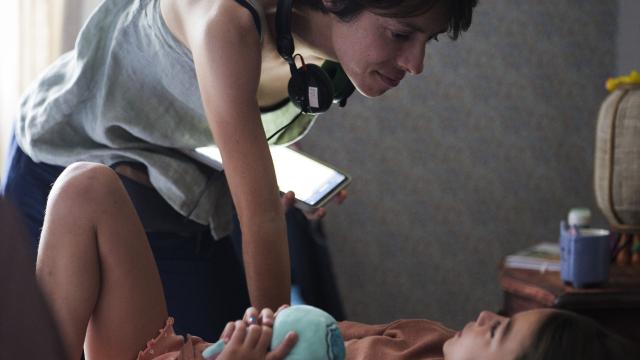 La directora, durante el rodaje de '20.000 especies de abejas'. Foto: Aner Etxebarria