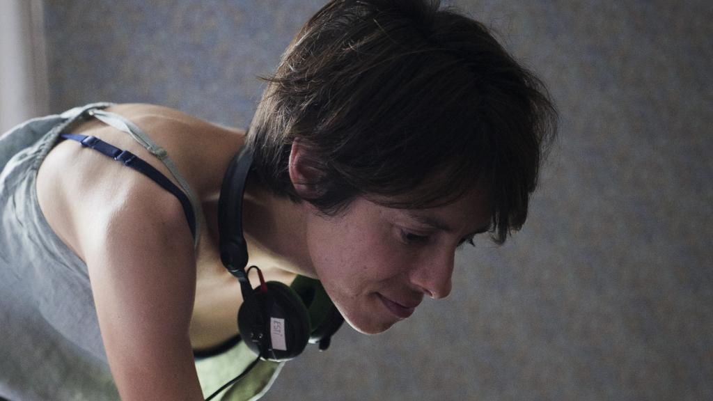 La directora, durante el rodaje de '20.000 especies de abejas'. Foto: Aner Etxebarria