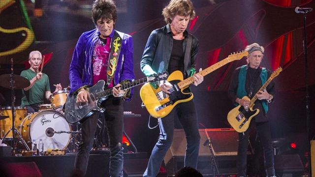 Los Rolling Stones en una actuación de 2015. Foto: Jim Petryga