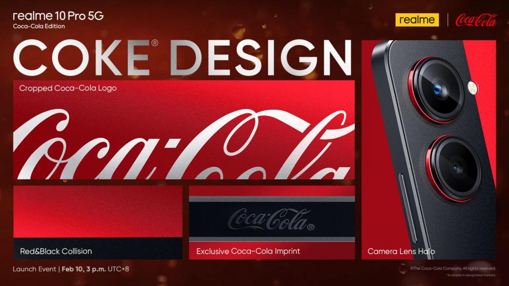 Realme 10 Pro Coca-Cola Edition