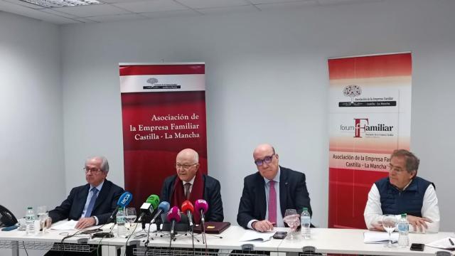 Manuel Cerrillo, Juan Ignacio de Mesa, José María San Román y Fernando Lleida.