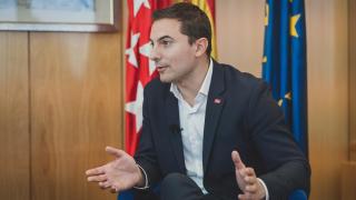 Juan Lobato candidato del PSOE a la presidencia de la Comunidad de Madrid.
