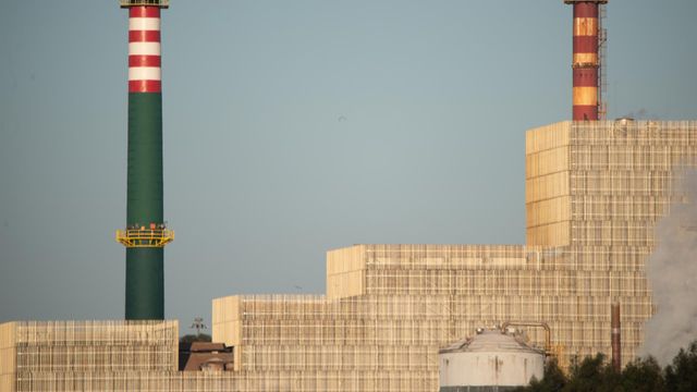 La biofábrica de Ence en Pontevedra.