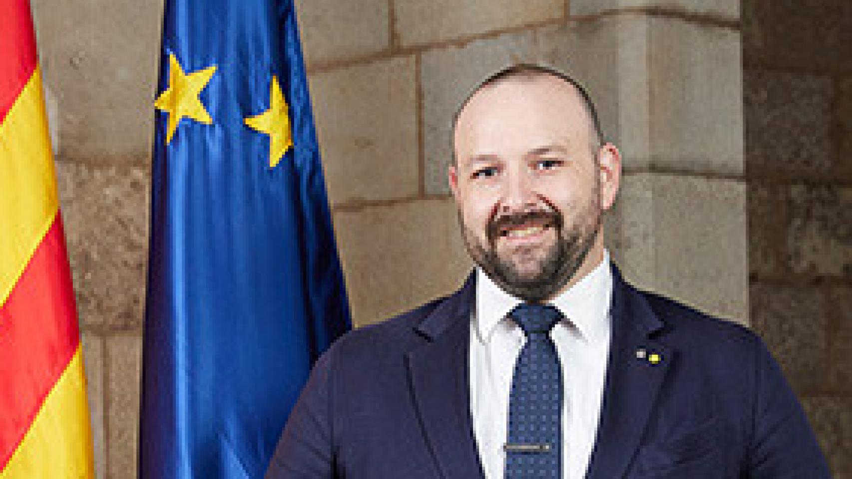 Lleir Daban, delegado del Govern en México.