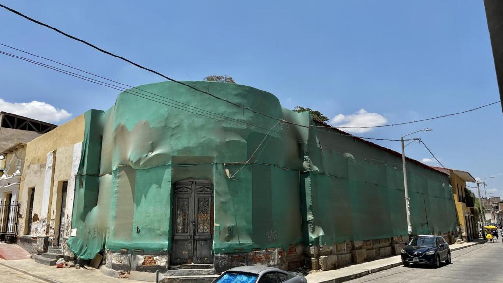Estado actual de la casona donde estudió Mario Vargas Llosa.