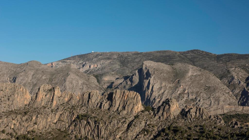 Imagen de archivo de la Sierra de Aitana, Alicante.