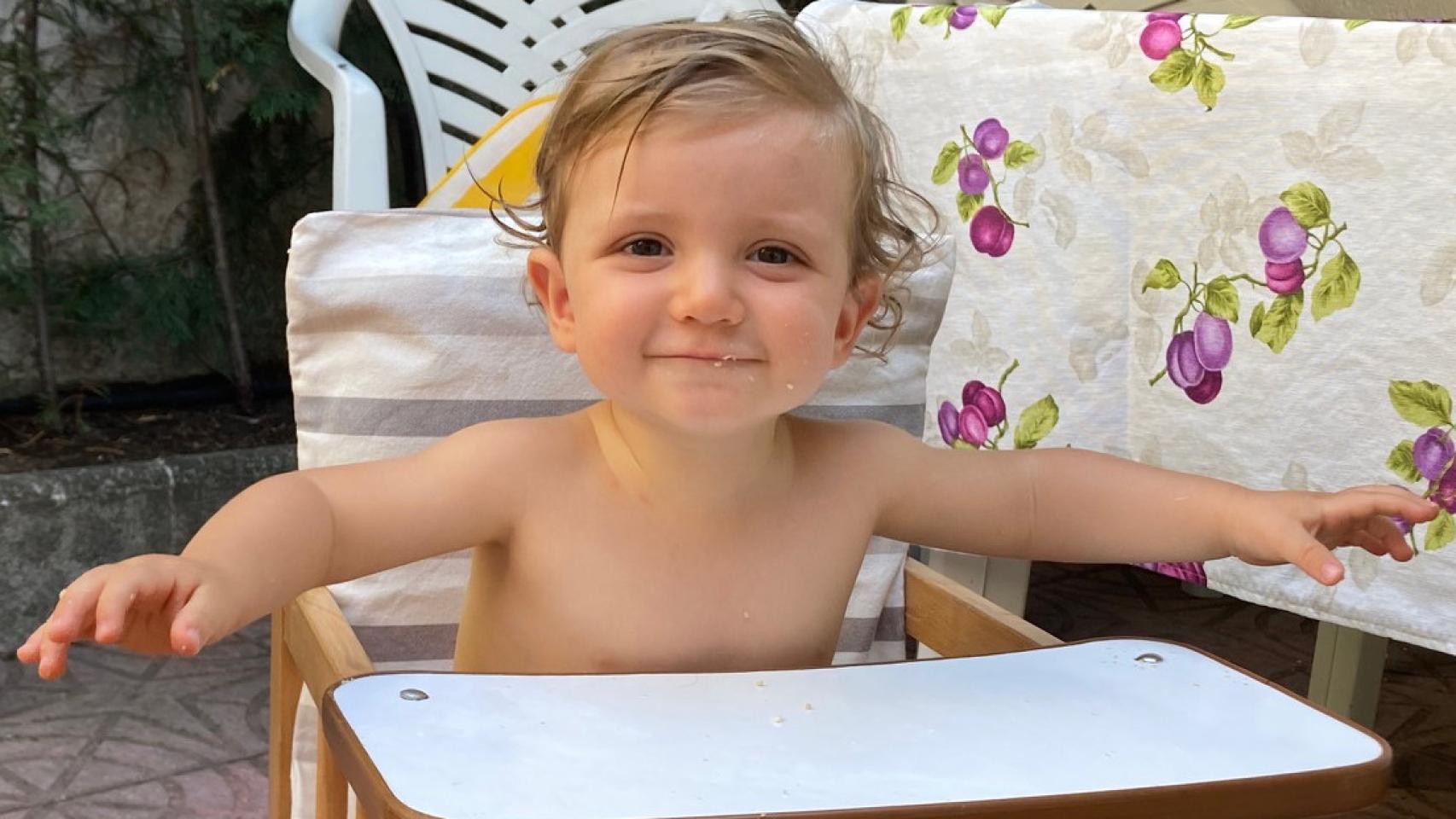 Manuel, el pequeño vallisoletano de 17 meses que padecía el raboide