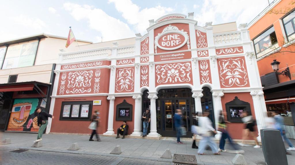 Fachada del cine Doré, sede de la Filmoteca Española. Foto: Filmoteca Española