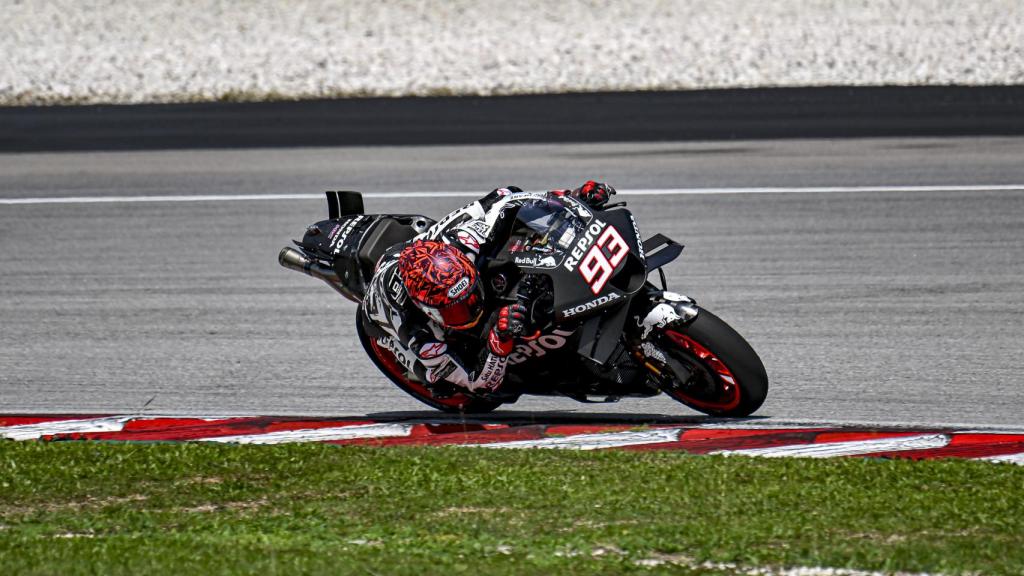 Marc Márquez, en los test de Sepan de pretemporada