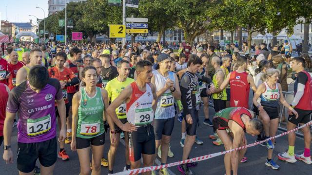 Salida de la C21 de A Coruña en una foto de archivo.