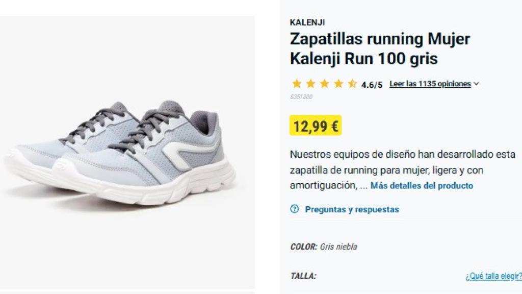 Zapatillas running.