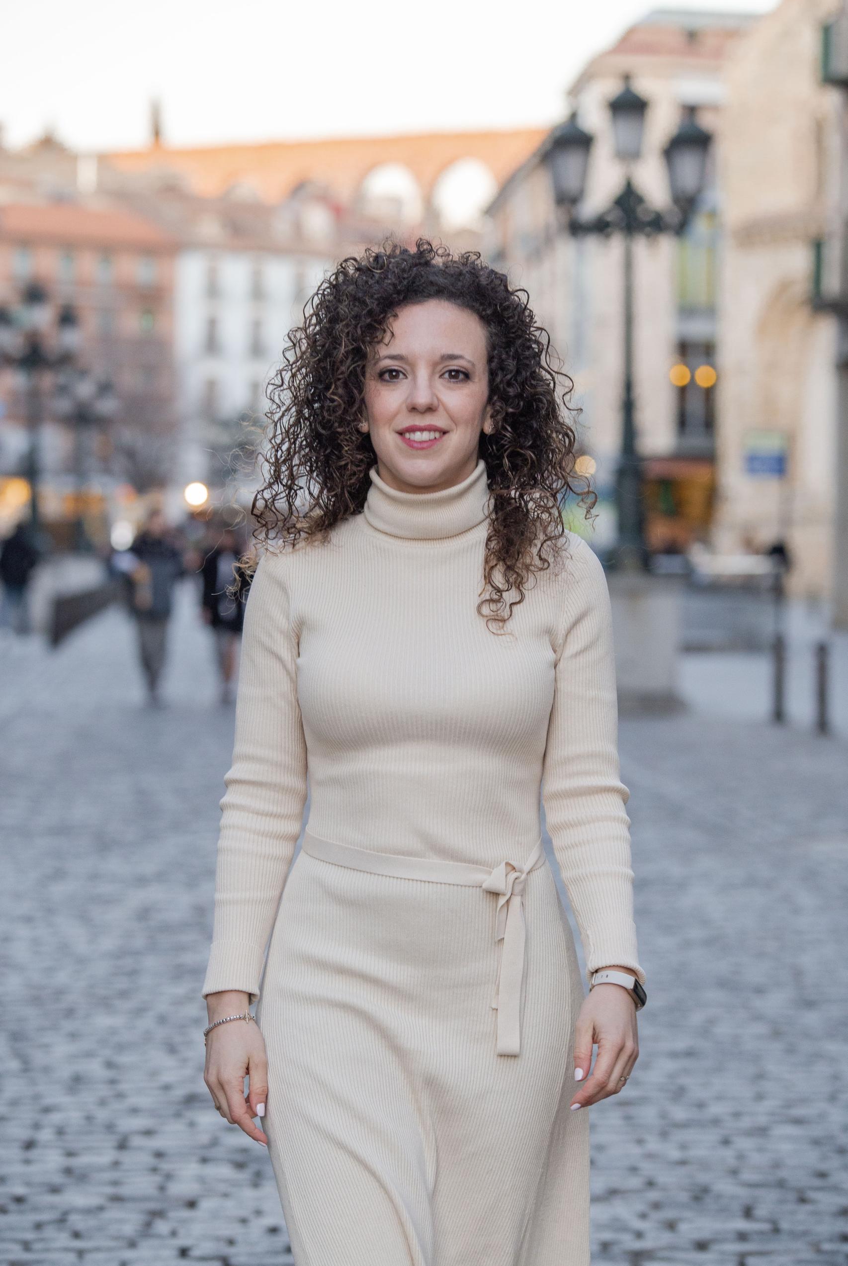 Noemí Otero Navares, candidata de Ciudadanos a la alcaldía de Segovia