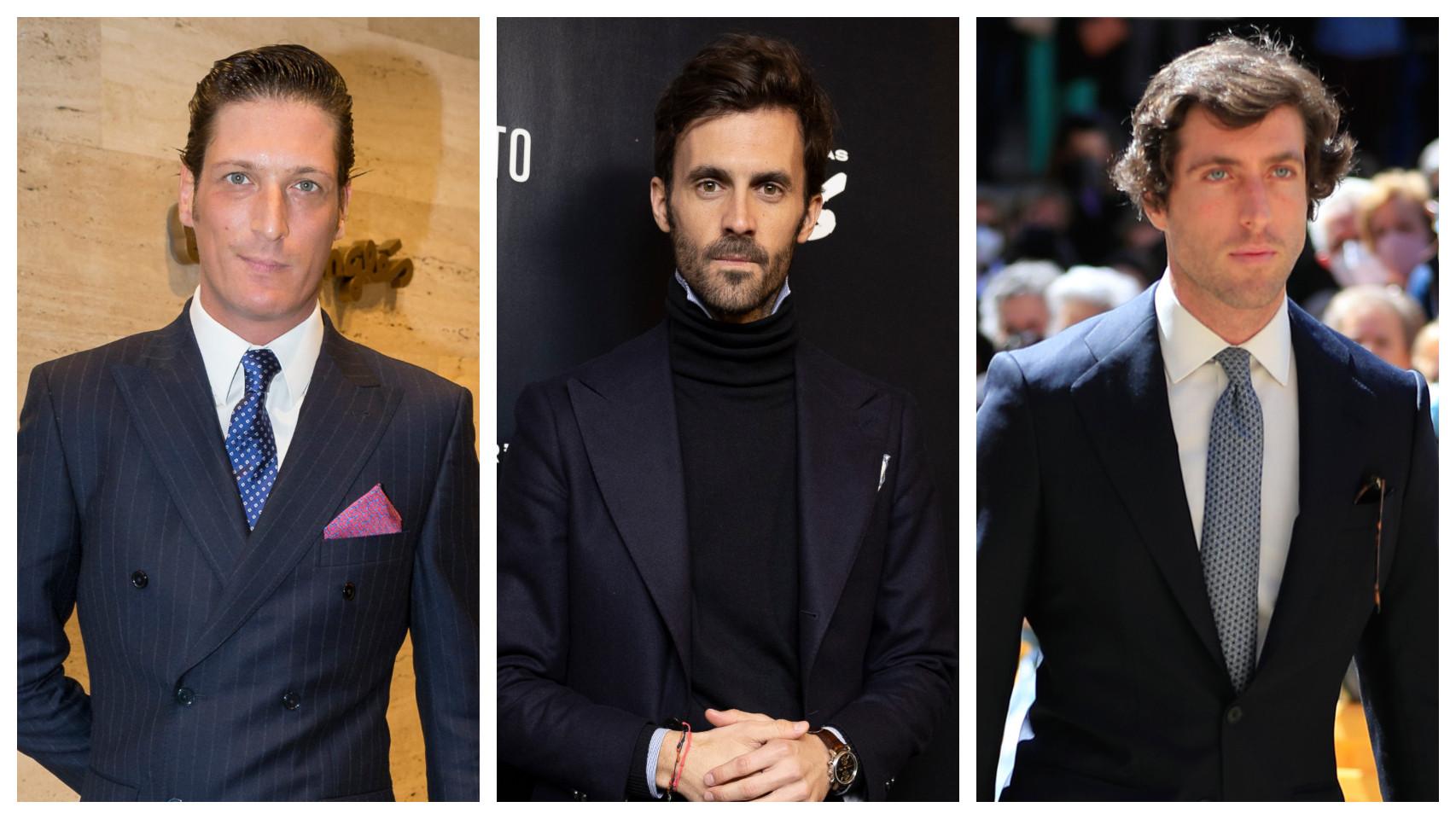 Luis Medina, Enrique Solís y Tomás Terry en un fotomontaje de EL ESPAÑOL.