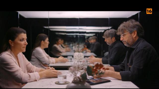 Macarena Olona durante su entrevista con Jordi Évole.