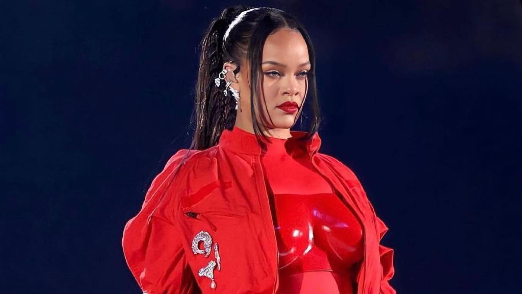 Rihanna, en una imagen compartida en las redes sociales.