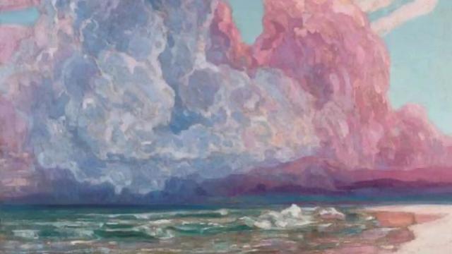 Hermen Anglada Camarasa: 'Tormenta en la playa', c. 1925-1930