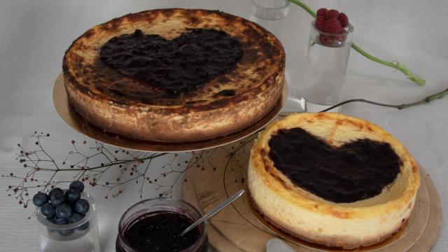 Tarta de San Valentín.