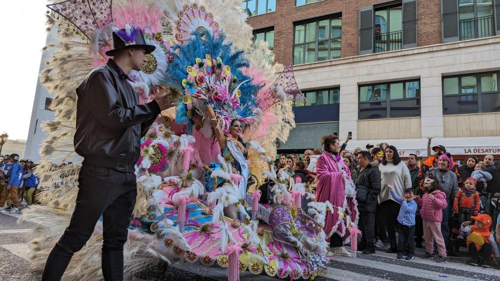 El desfile del Carnaval de Málaga en una imagen de archivo.