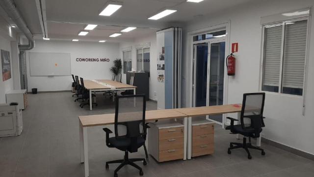 El coworking de la Casa do Pescador de Miño.