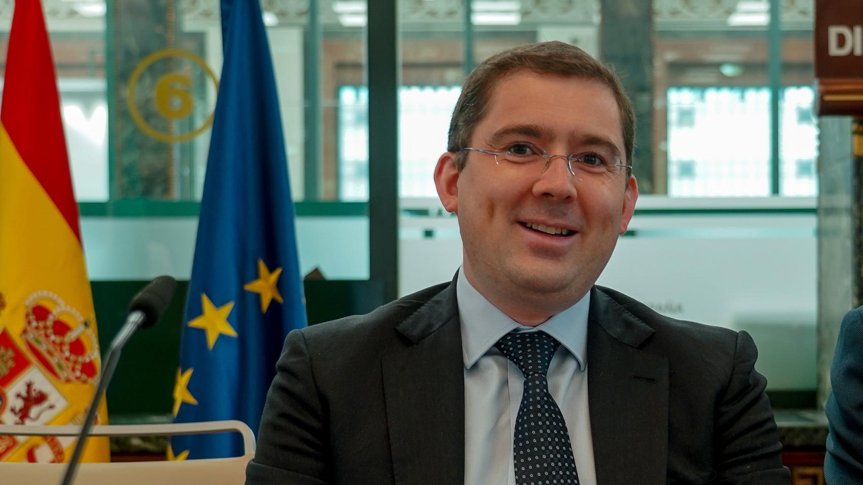 El director general de Economía y Estadística del Banco de España, Ángel Gavilán, durante una presentación del Informe Anual del Banco de España celebrada en mayo de 2022.