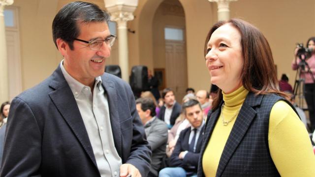 José Manuel Caballero y Rosa Melchor.