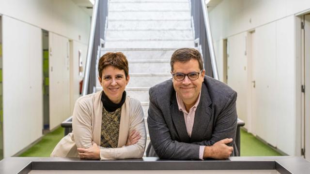 Natalia de la Figuera y Josep Lluís Falcó, cofundadores de Genesis Biomed.