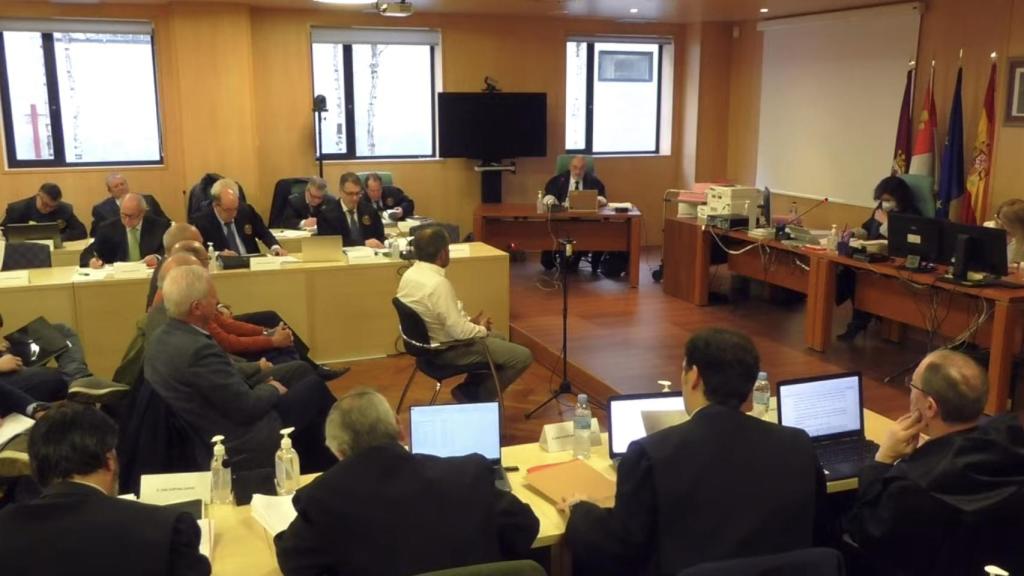 Momento de la declaración de Jairo Gómez
