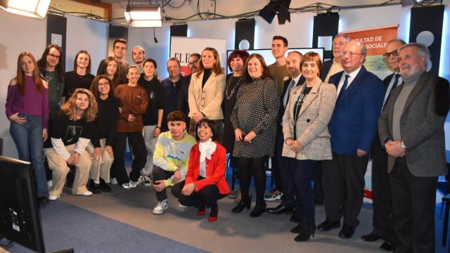 Todo el equipo que ha participado en la realización del foro 'La solución autónoma de conflictos laborales', organizado por EL ESPAÑOL - Noticias de Castilla y León y el Consejo Económico Social de Castilla y León
